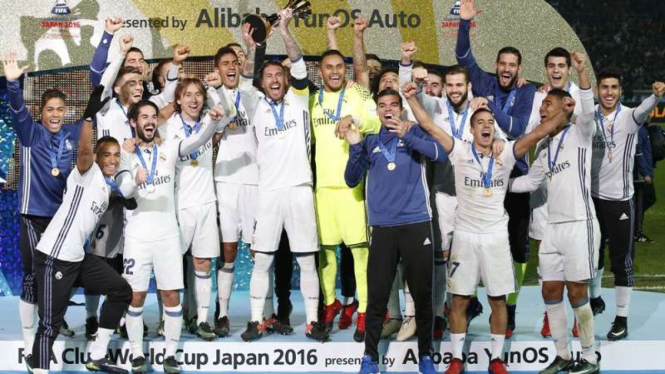 Real Madrid juara Piala Dunia Klub 2016