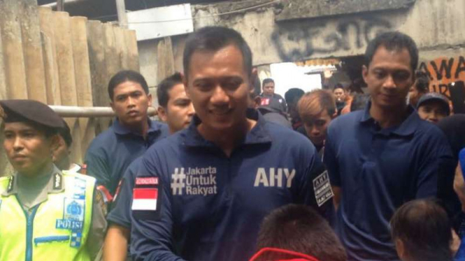 Calon gubernur DKI Agus Harimurti Yudhoyono