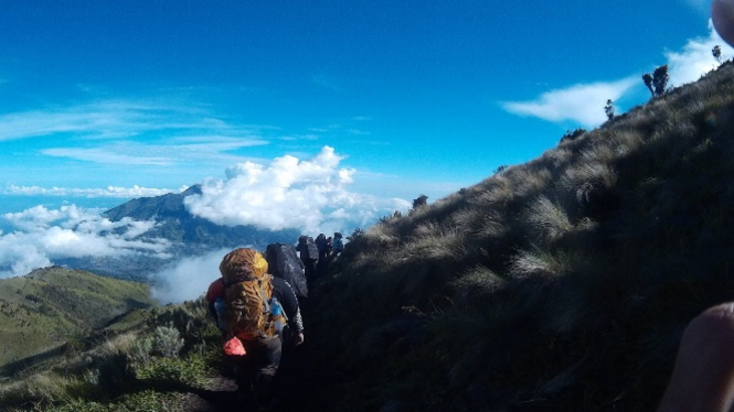 Keindahan Gunung Merbabu.