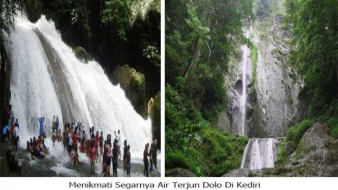 Menikmati Segarnya Air Terjun Dolo Di Kediri Viva