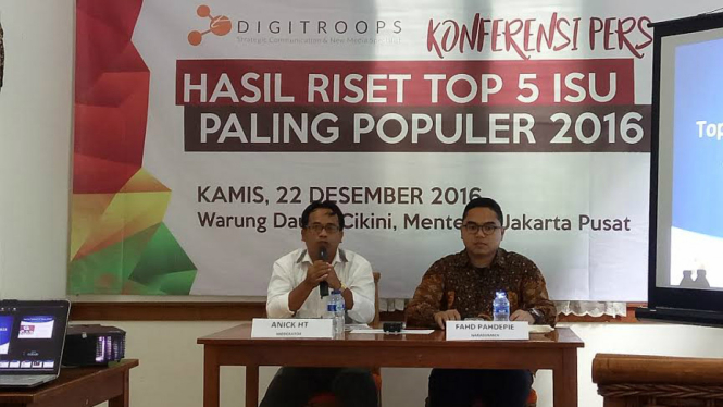 Digitroops Indonesia rilis topik populer sepanjang 2016
