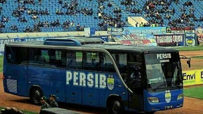 Bus tim Persib Bandung