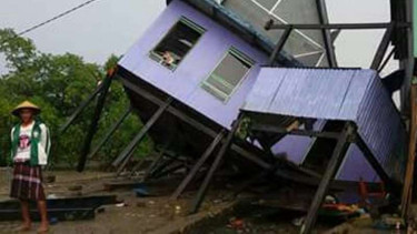 Puting Beliung di Pangkep.
