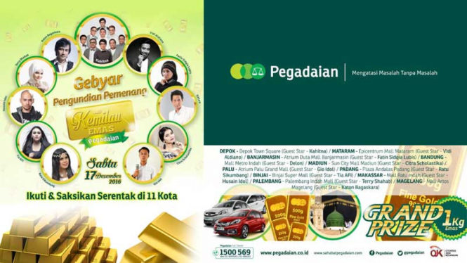 Pegadaian Undi Kemilau Pegadaian Tahap II 