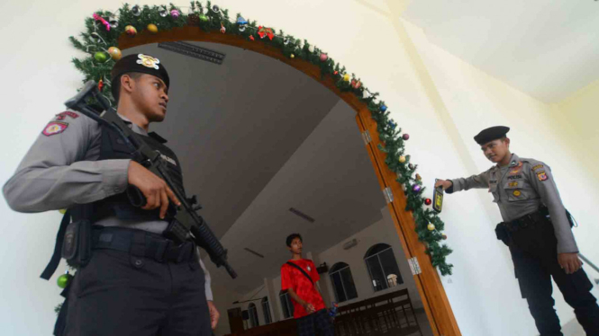 Pengamanan Diperketat Menjelang Perayaan Natal