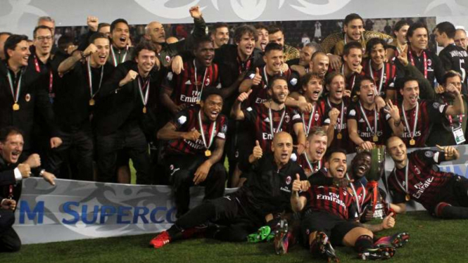 AC Milan juara Supercoppa Italia 2016