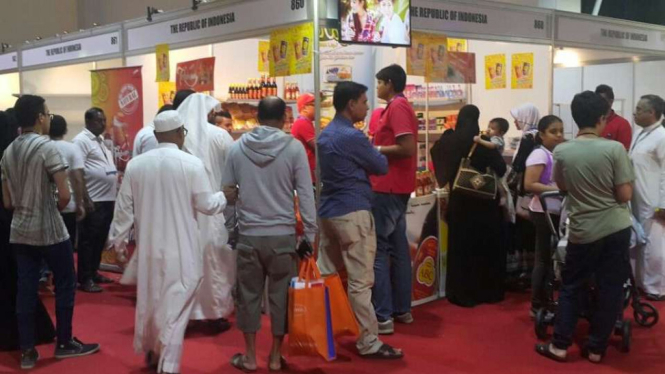 Booth pameran Indonesia di Jeddah International Trade Fair 2016