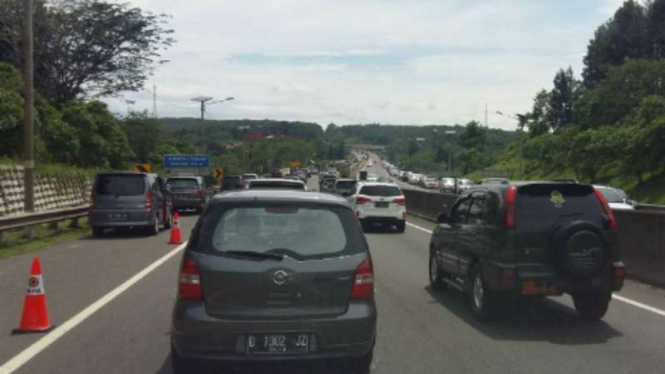 Jembatan Cisomang di Tol Purwakarta Bandung Cileunyi (Purbaleunyi).