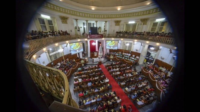 Misa de Navidad en la Iglesia Immanuel