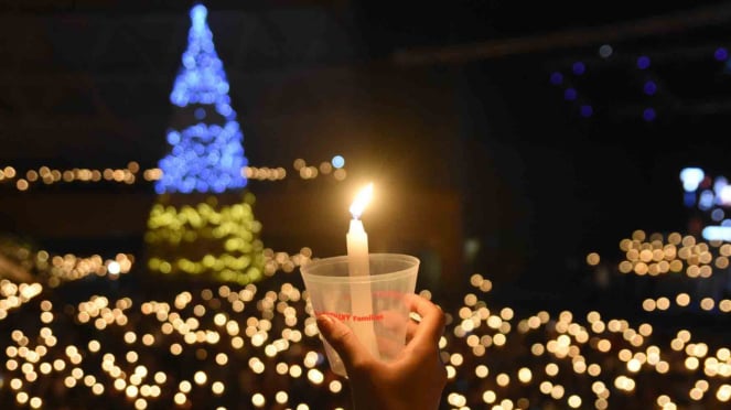 Misa Natal Sejumlah Gereja di Indonesia