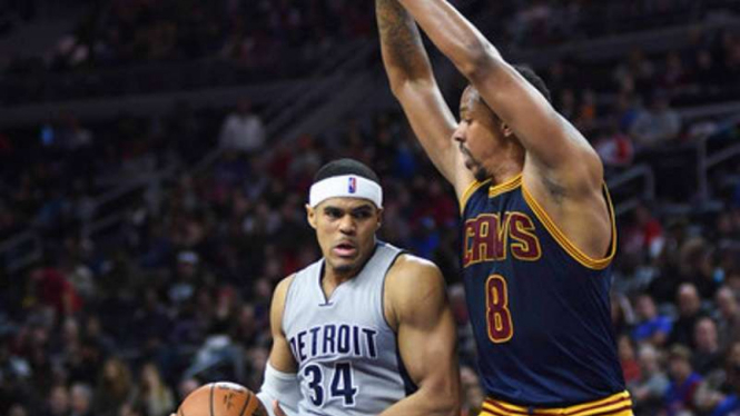 Duel Detroit Pistons melawan Cleveland Cavaliers