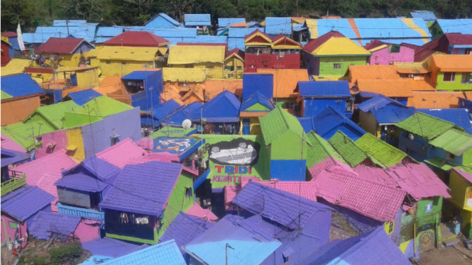 Kampung warna-warni kota Malang