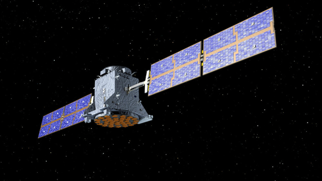 Ilustrasi satelit.