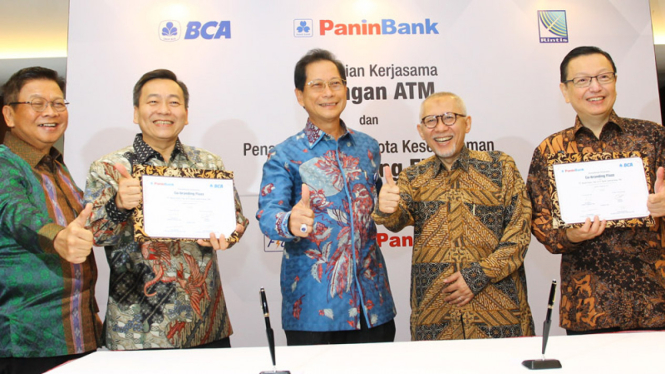 Penandatanganan nota kesepahaman antara PaninBank dengan Rintis