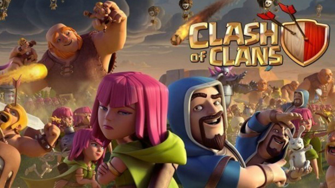 Ilustrasi game mobile Clash of Clans