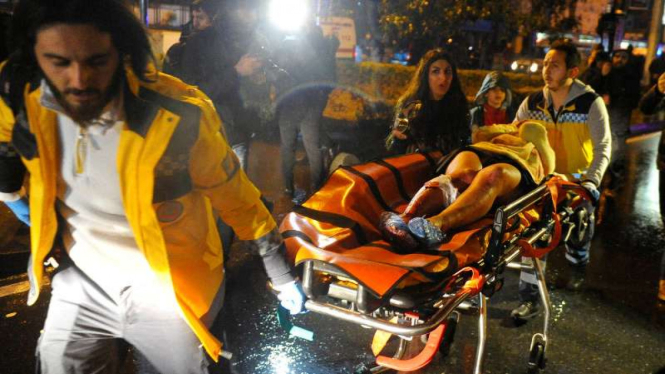 Korban penembakan di klub malam Reina, Istanbul, Turki.
