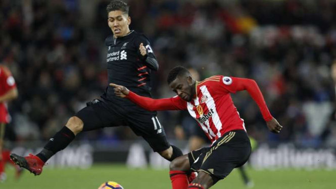 Pertandingan Sunderland kontra Liverpool di ajang Premier League