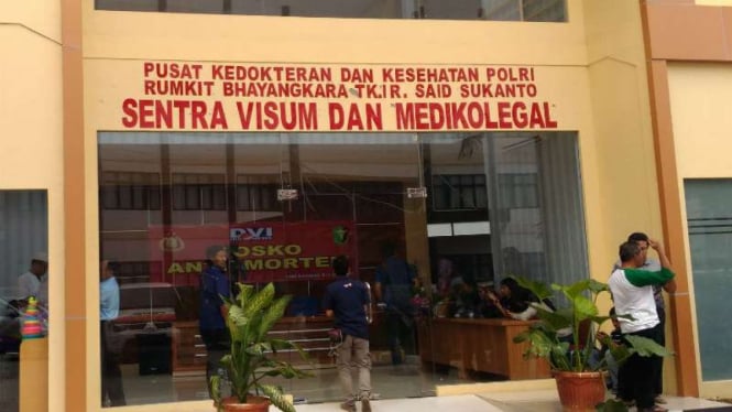 Suasana di salah satu gedung RS Polri, Jakarta, beberapa waktu lalu.