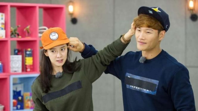 Song Ji Hyo dan Kim Jong Kook