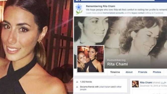 Rita Chami, korban bom turki yang meramalkan kematiannya sendiri di Facebook.