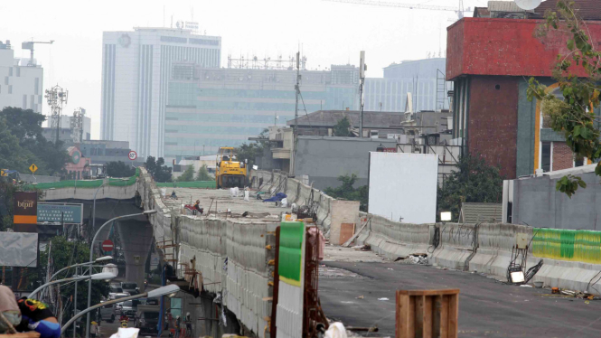 Progres Jalan Layang Non Tol Ciledug-Tendean