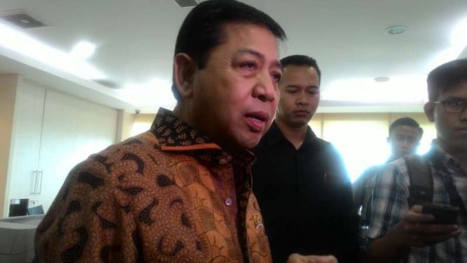 Ketua DPR Setya Novanto.