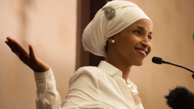 Anggota DPR AS dari Minnesota, Ilhan Omar.