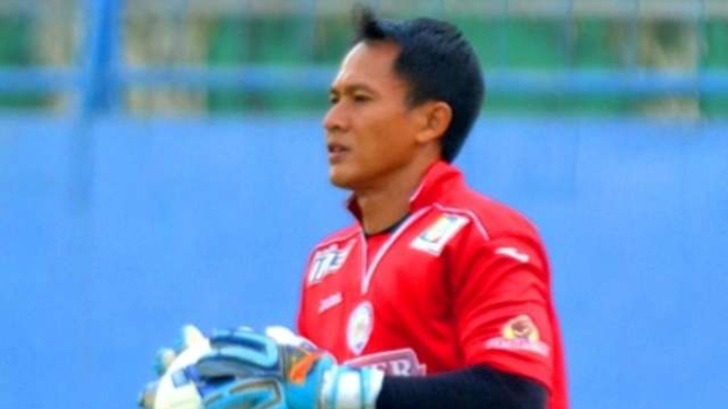 Penjaga gawang Bali United, I Made Kadek Wardana 