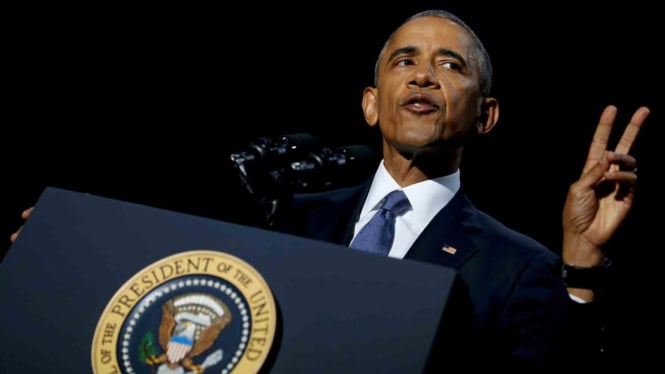 Pidato Perpisahan, Obama Menangis