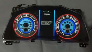 Beda Modifikasi Speedometer LED dan Indiglow