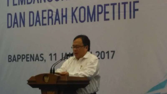 Menteri Perencanaan Pembangunan Nasional, Bambang Brodjonegoro.