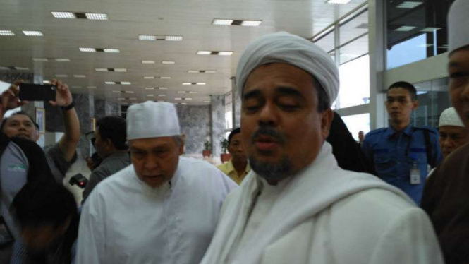 Pemimpin Ormas FPI, Habib Rizieq Shihab.