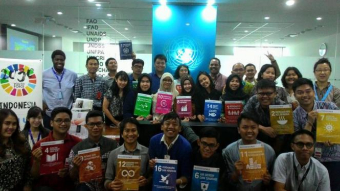 2030 Youth Force Indonesia bersama UN Volunteer Indonesia dan UNDP Indonesia.