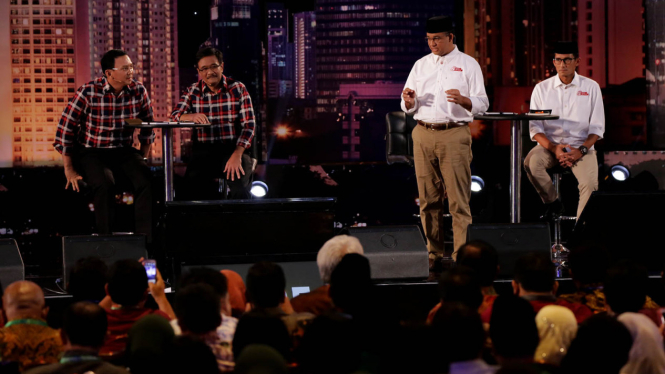 Debat Cagub dan Cawagub Pilkada DKI Jakarta