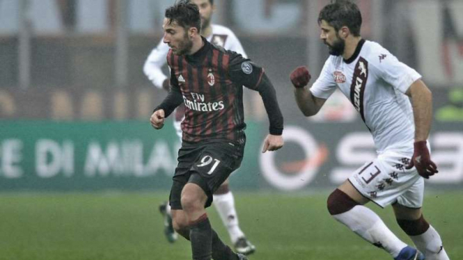 Pertandingan AC Milan kontra Torino di ajang Serie A
