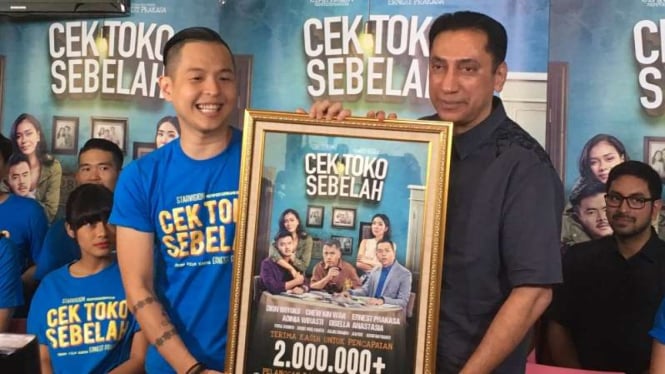 Ernest Prakasa di Cek Toko Sebelah