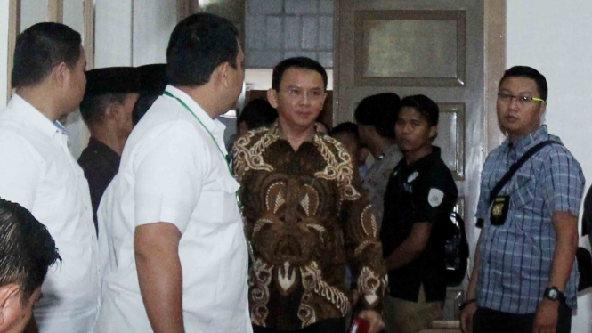 Sidang perkara penodaan agama dengan terdakwa Basuki Tjahaja Purnama alias Ahok.