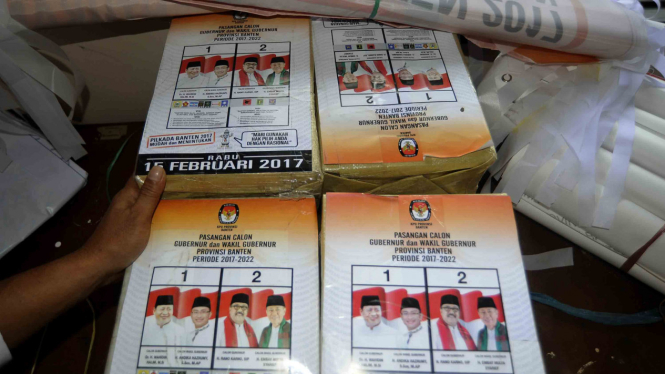 Persiapan Pilkada Gubernur Banten