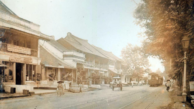 Pasar Senen sekitar tahun 1895-1905