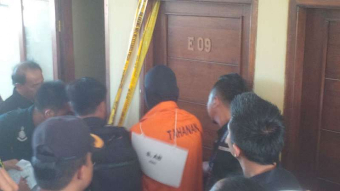 Tersangka pembunuh wanita di hotel di  Kota Tangerang