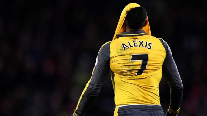 Penyerang Arsenal, Alexis Sanchez