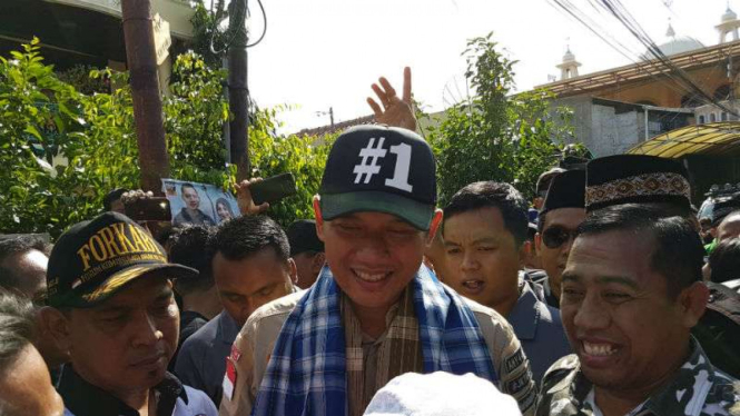 Calon Gubernur DKI Jakarta, Agus Harimurti Yudhoyono.