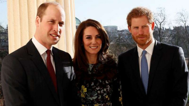 Pangeran William, Kate Middleton, Pangeran Harry