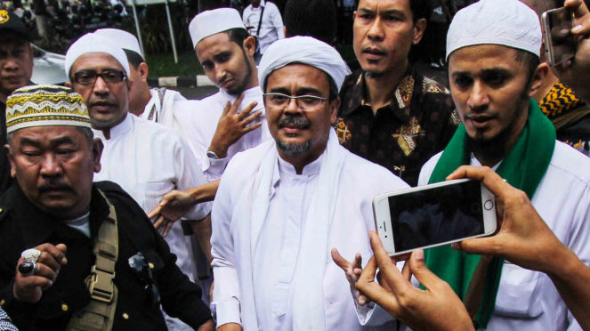 Pemimpin Front Pembela Islam (FPI), Rizieq Shihab