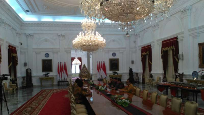 Pertemuan MPR dan Presiden Joko Widodo