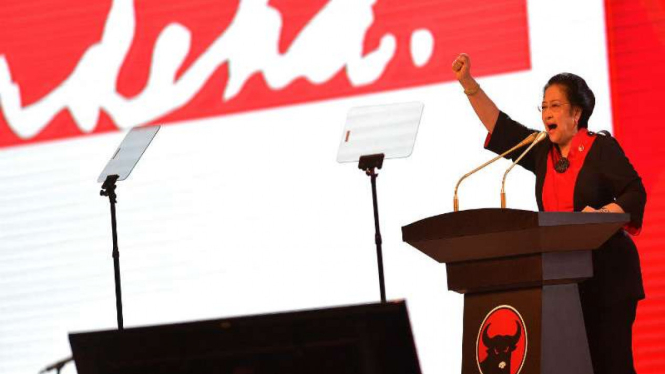 Ketua Umum PDI Perjuangan, Megawati Soekarnoputri. 