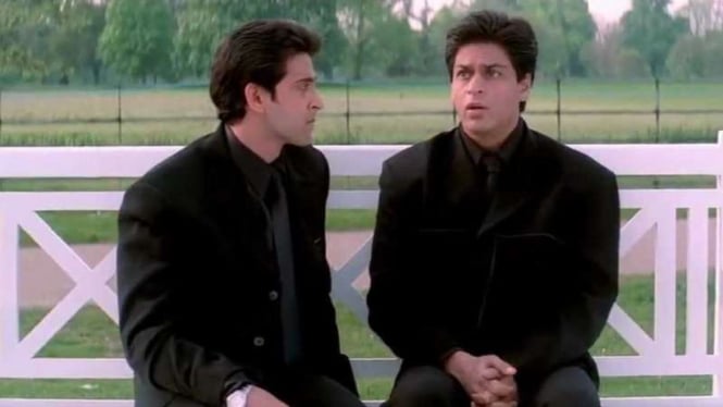 Hrithik Roshan dan Shah Rukh Khan