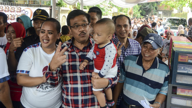 Cawagub DKI Jakarta Djarot Saiful Hidayat