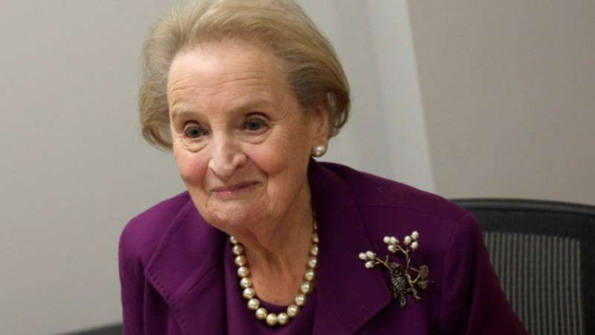 Mantan Menlu AS, Madeleine Albright.