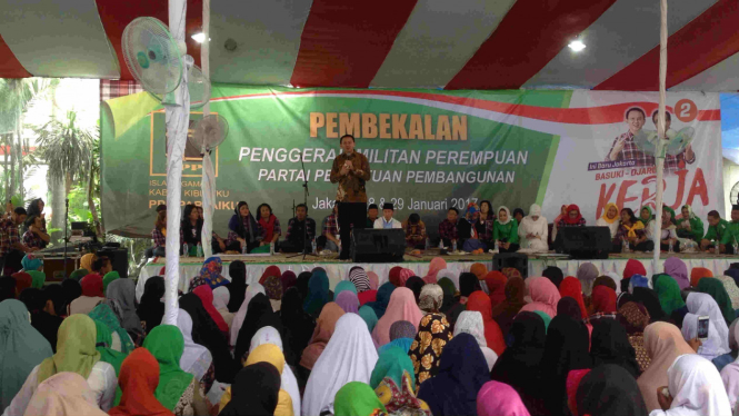 Cagub DKI Jakarta, Basuki Tjahaja Purnama dalam acara PPP